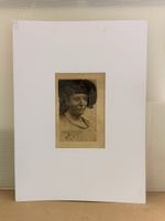 Karl Stauffer - BERN - Radierung