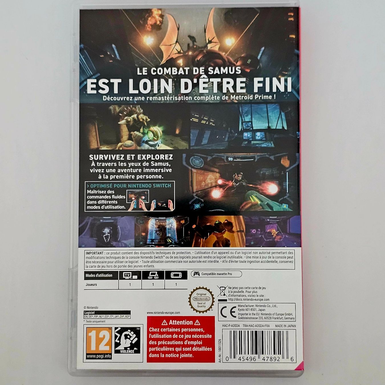 Nintendo Giochi: Metroid Prime Remastered (Nintendo Switch) – Usato da Holziken venduto da Miglioregamesnmore 1