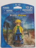 PLAYMOBIL PLAYMO-FRIENDS FIGURE 70560 OPERAIO EDILE new‪