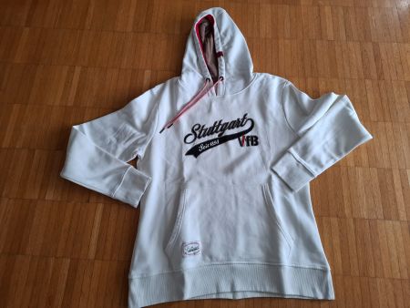 VFB Stuttgart Hoodie weiss / Grösse XXL (eher XL)