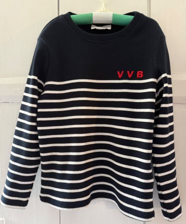 Pull marinière " VVB " Victoria Beckham XS