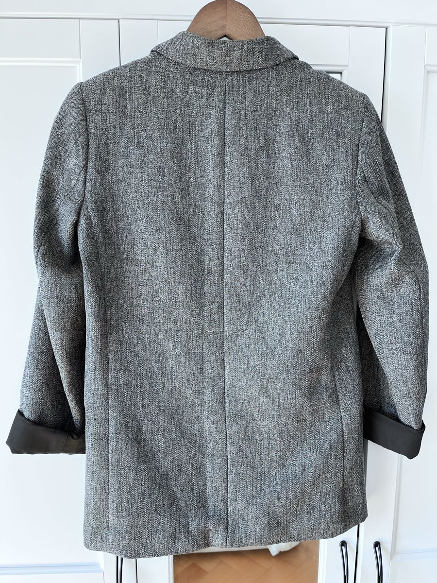 H&M Jacken: Blazer elegante H&M, taglia 36, grigio – Gebraucht aus Lausanne von giu_f5br 2