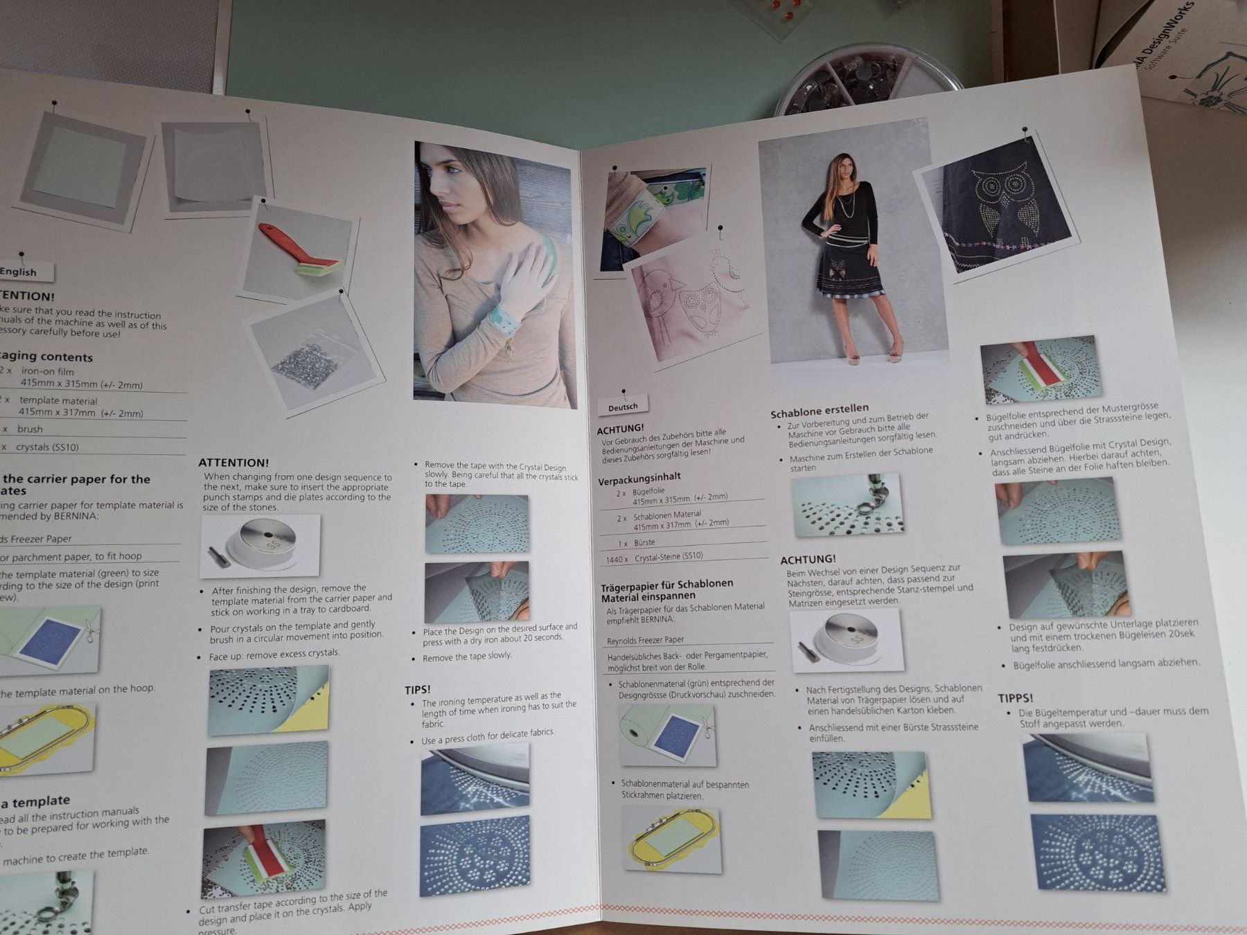 Bernina Macchine da cucire: BERNINA CrystalWork StarterKit – Usato da Thun venduto da mo_ba 2