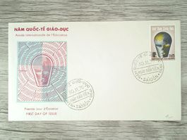 TR05 Enveloppe + Timbre Vietnam 1970