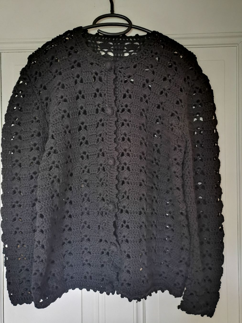 Giacche: Gehäkelte Jacke, handmade  – Usato da Uerikon venduto da pink_flamingo