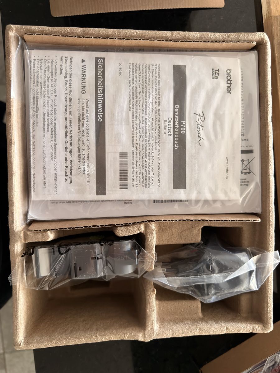 Brother Drucker: Brother Ptouch P700. – Neu (gemäss Beschreibung) aus Selzach von SiendoChris 3