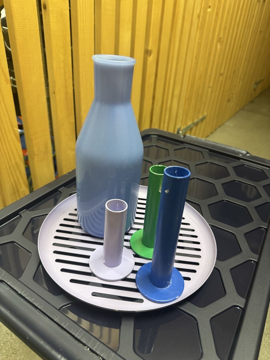 Tutte le decorazioni: Vase, Tray, & Candleholders  – Nuovo (secondo la descrizione) da St-Sulpice VD venduto da CedricFiedler