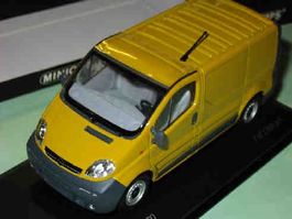 Opel Vivaro Delivery van gelb  * Minichamps 1:43