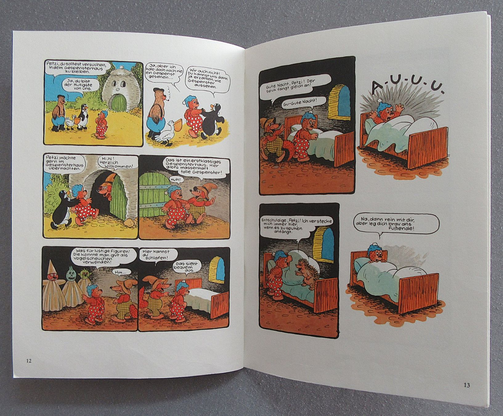 Fumetti: Petzi und die Gespenster - Eine Bildergeschichte – Usato da Auenstein venduto da Padabimbim 5