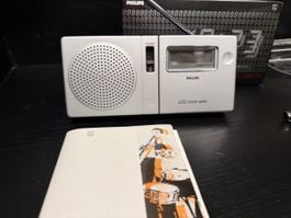 Philips AS 304/305 LCD Clock Radio - Vintage Condition!