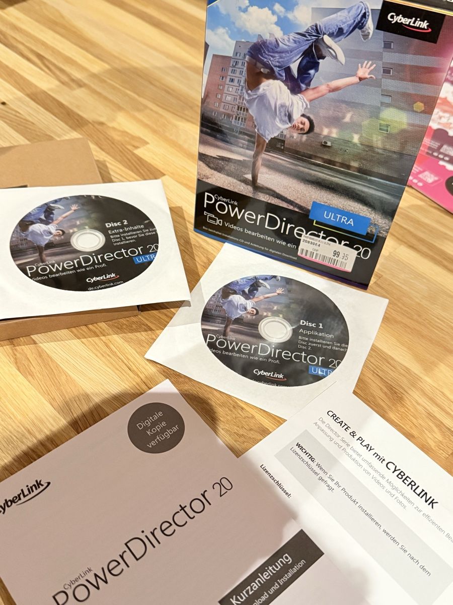 Software: Cyberlink PowerDirector 20 Ultra – Nuovo e nell'imballaggio originale da Affoltern BE venduto da _Kaeser_ 2