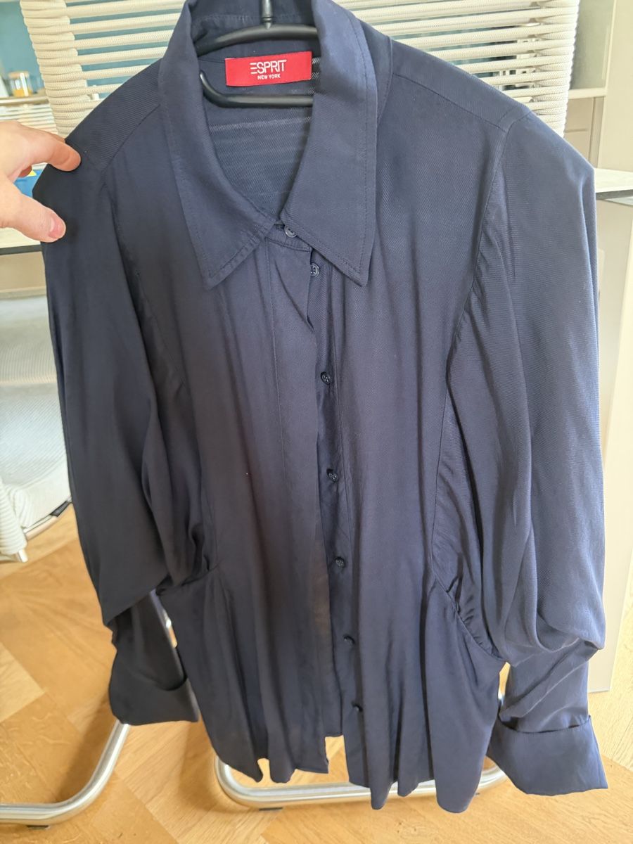 Esprit Camicette: Esprit Bluse Dunkelblau Gr. L – Usato da Sennhof venduto da tom_zhf6 4