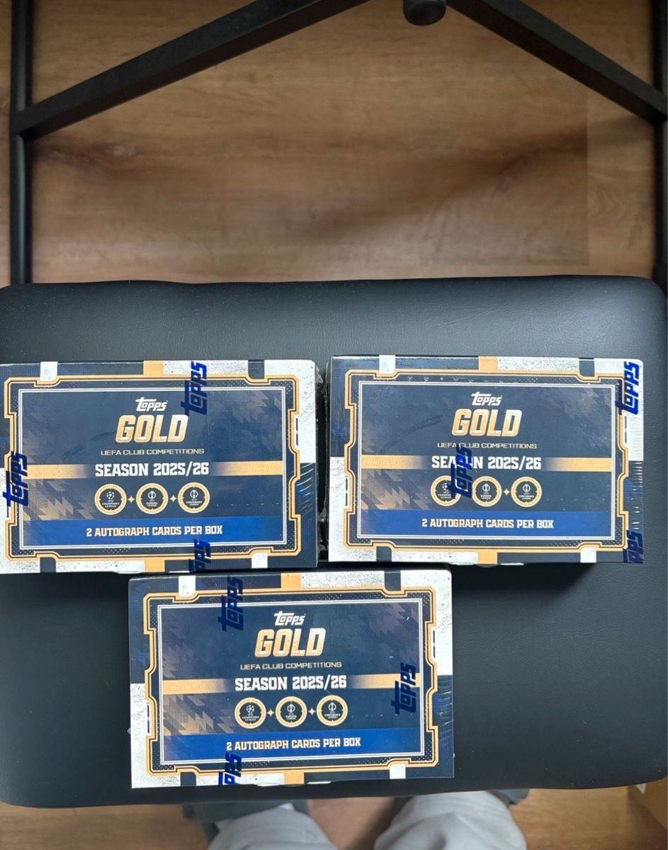 Topps Sammelbilder & Trading cards: 3x Topps Ucc Gold Box Neu – Neu und originalverpackt aus Birsfelden von bar_dlr6