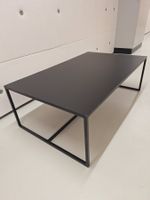 Novel Klubtisch KLAGENFURT in schwarz, Metall, Pfister