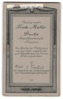 Fotografie Friedr. Müller, Buchs, Schul