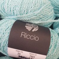 2 Kn. RICCIO Lana Grossa Fb. 20-7801 türkis