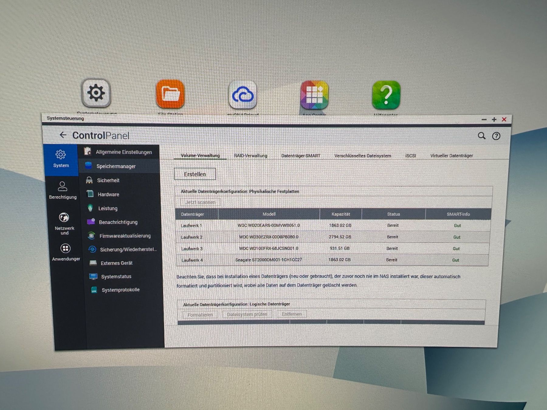 Qnap Server: QNAP TS-412, 8TB – Gebraucht aus windisch von den_hwm5 1