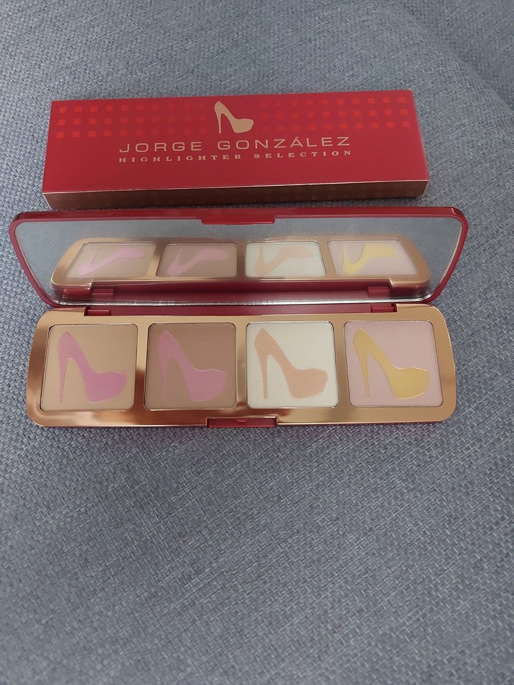 Make-up: Jorge Gonzalez Highlighter Selection – Nuovo e nell'imballaggio originale da Flims Dorf venduto da Truemorish