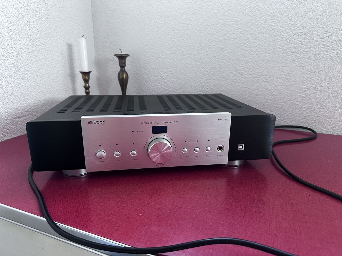 Amplificatori: Advance Acoustic MAX 150 Verstärker – Usato da Zürich venduto da Misus.Flohmi