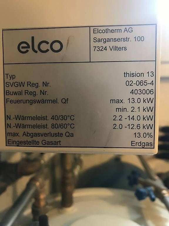 Radiatori: chaudière à gaz sans chauffe eau – Usato da Tolochenaz venduto da troika01 2