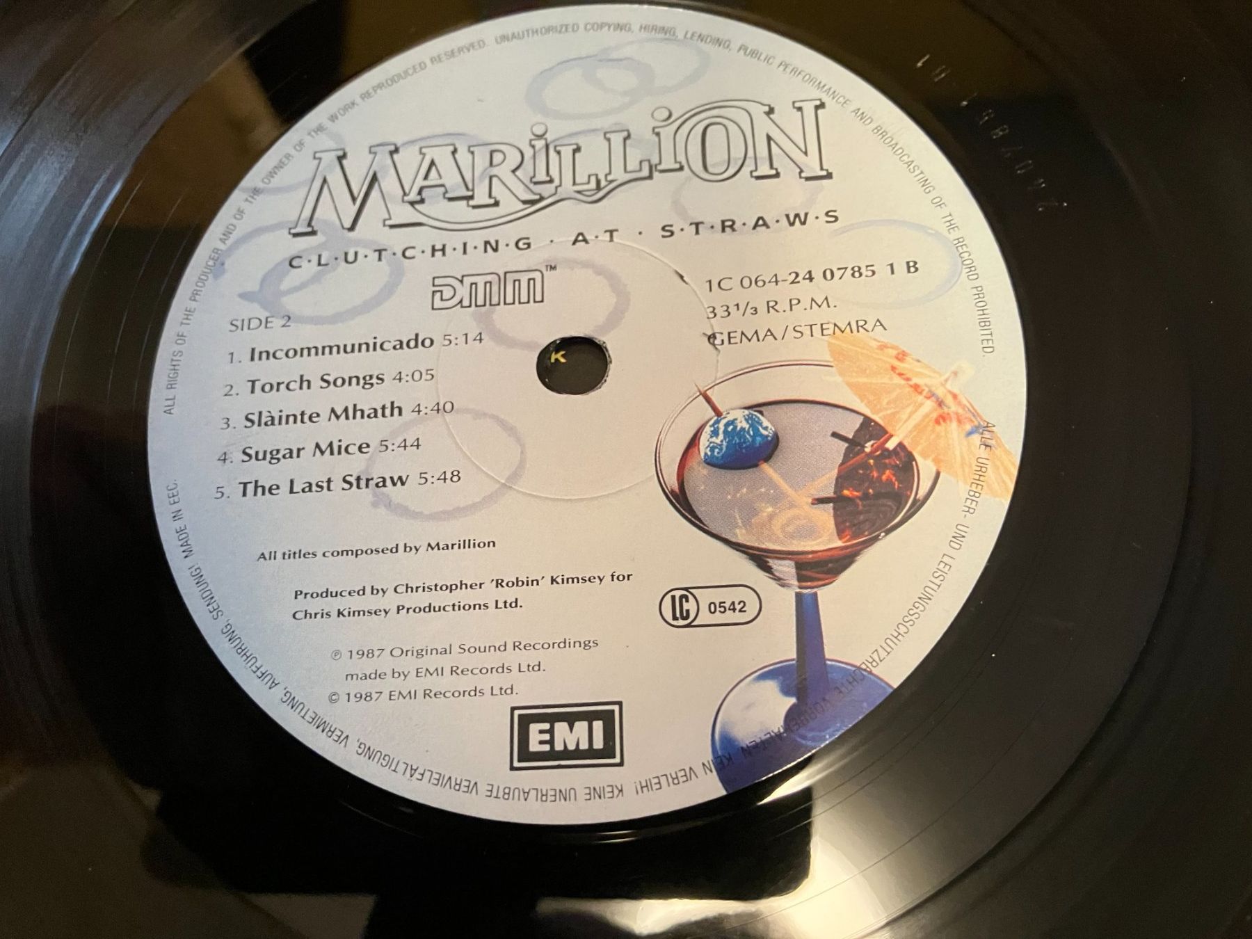 Dischi in vinile: Marillion – Usato da Aarwangen venduto da Jukebox3 8