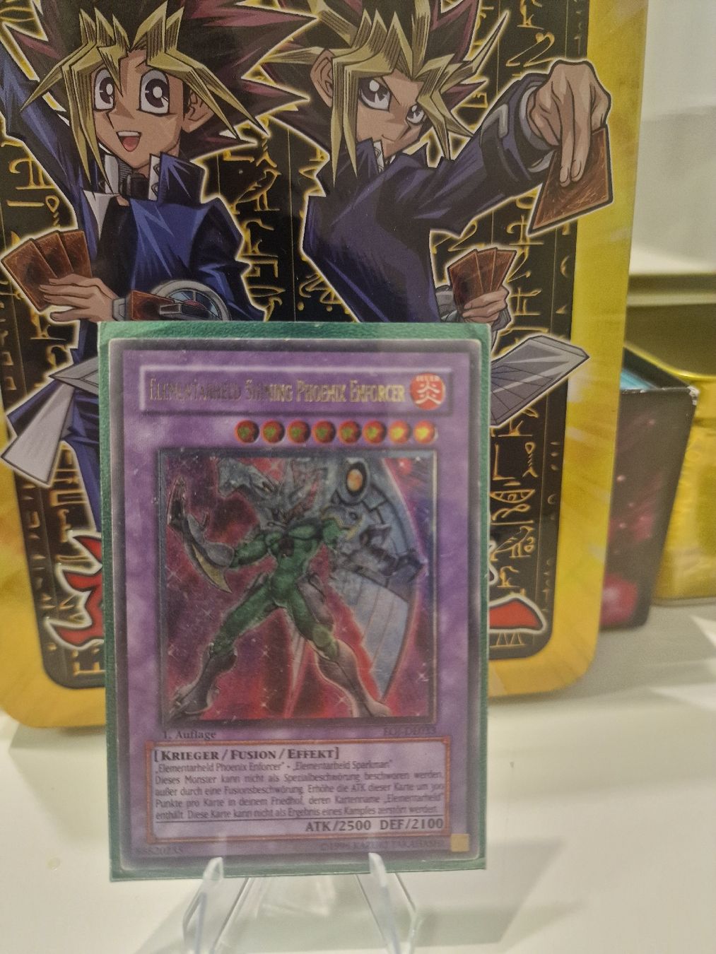 Yugioh Carte collezionabili: Yugioh Elementarheld Shining Phoenix Enforcer UltimateRare – Usato da Dietikon venduto da GC-Store