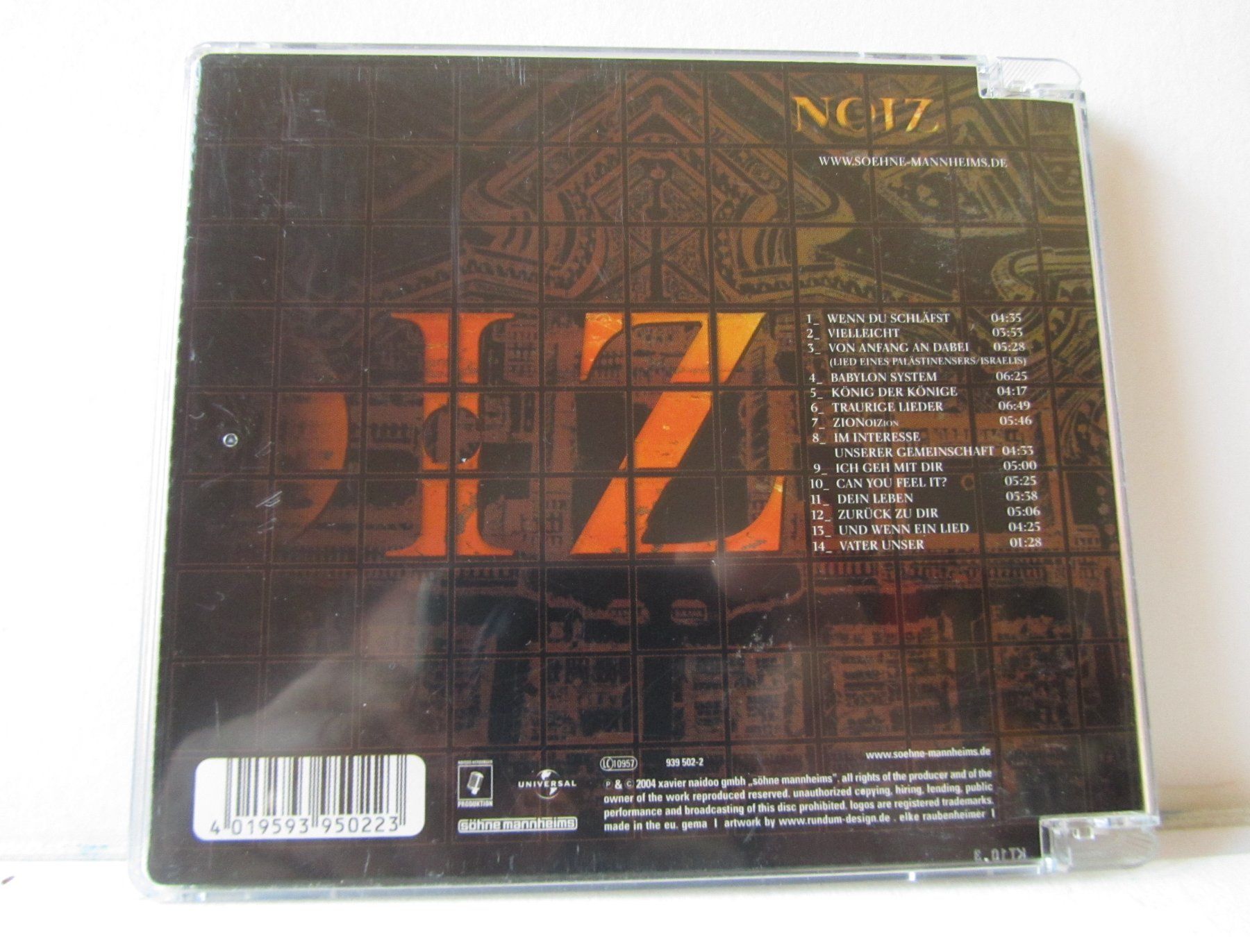CDs: Söhne Mannheims, CD, noiz – Gebraucht aus Weiningen ZH von dietsch57 1