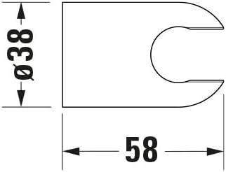 Duravit Sonstiges für das Badezimmer: Duravit Duschkopfhalterung, verchromt, neu! – Neu und originalverpackt aus Mörschwil von Nrohner 3