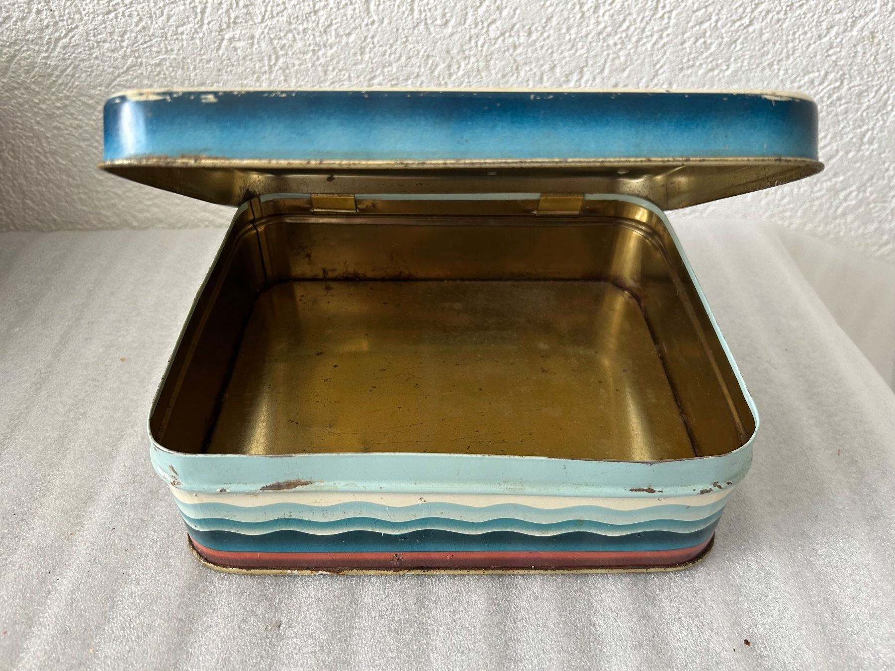 Tutte le decorazioni: Vintage Blechdose mit Segelschiffen – Usato da La Chaux-de-Fonds venduto da jacq_LaTsch0 2