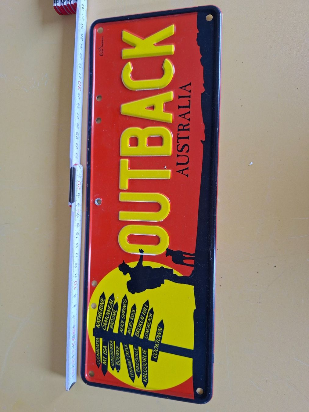 Schilder: Outback Australia Souvenir Blech neu – Gebraucht aus Ehrendingen von CHMEX 3