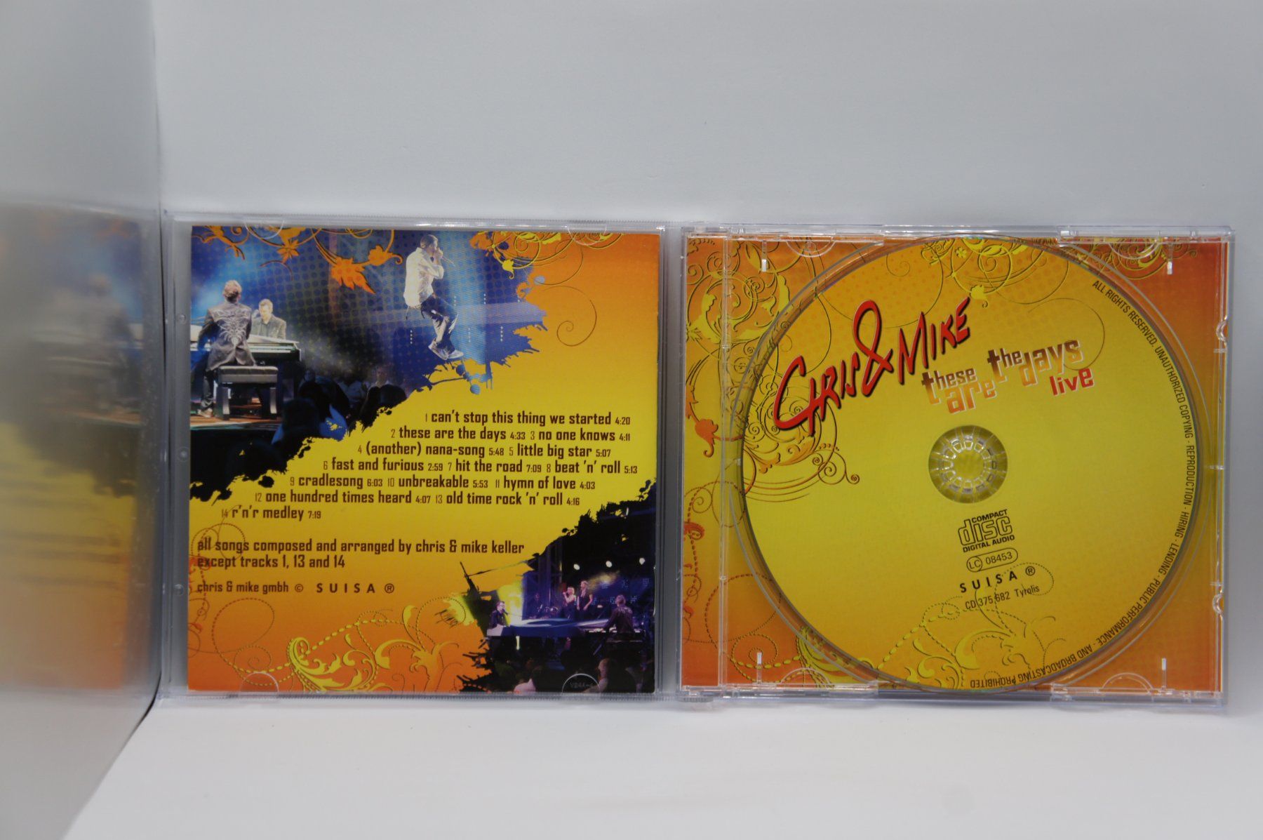 CDs: CD Chris & Mike – These Are The Days – Gebraucht aus Ernetschwil von luisvonerni 2