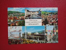 St.Gallen Stadt mehrbildrig mit Olma Messe
