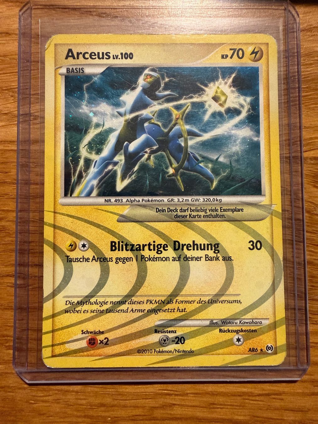 Pokémon Cartes à collectionner: Arceus LV.100 AR6 – D'occasion à Amriswil par sim_nlb6