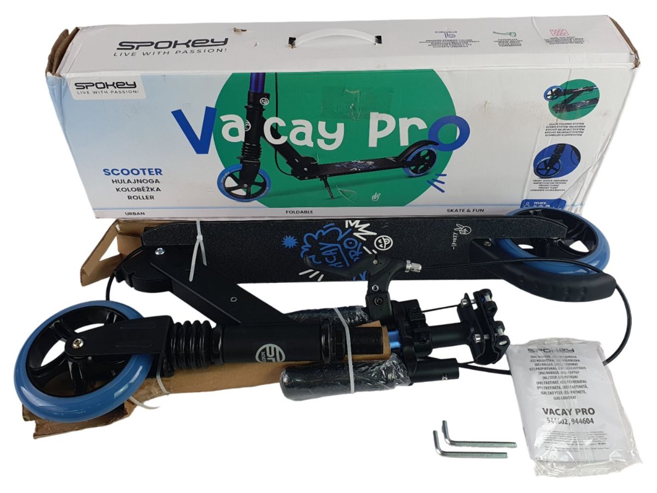 Scooters: SPOKEY VACAY PRO SCOOTER – Neu (gemäss Beschreibung) aus Wangen b. Olten von Restwert_Wangen