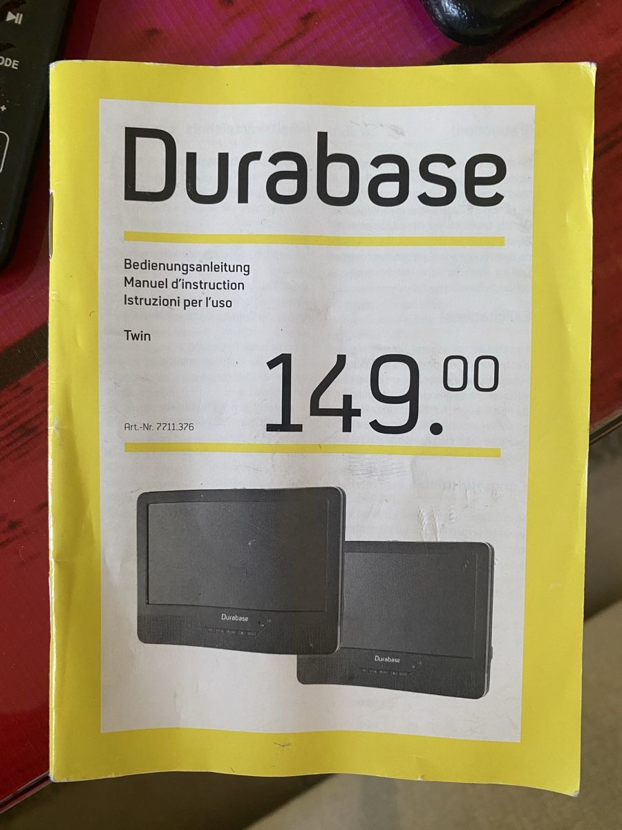 Durabase Multimediaplayer & Streamer: Écrans/lecteurs DVD de voyage – Gebraucht aus Martigny von lae_2jt2 1