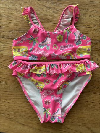 Maillot bain fille 2 pièces Barbie 8 ans