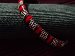 Handgemachtes Zuni Armband, Ethno Style. S-M