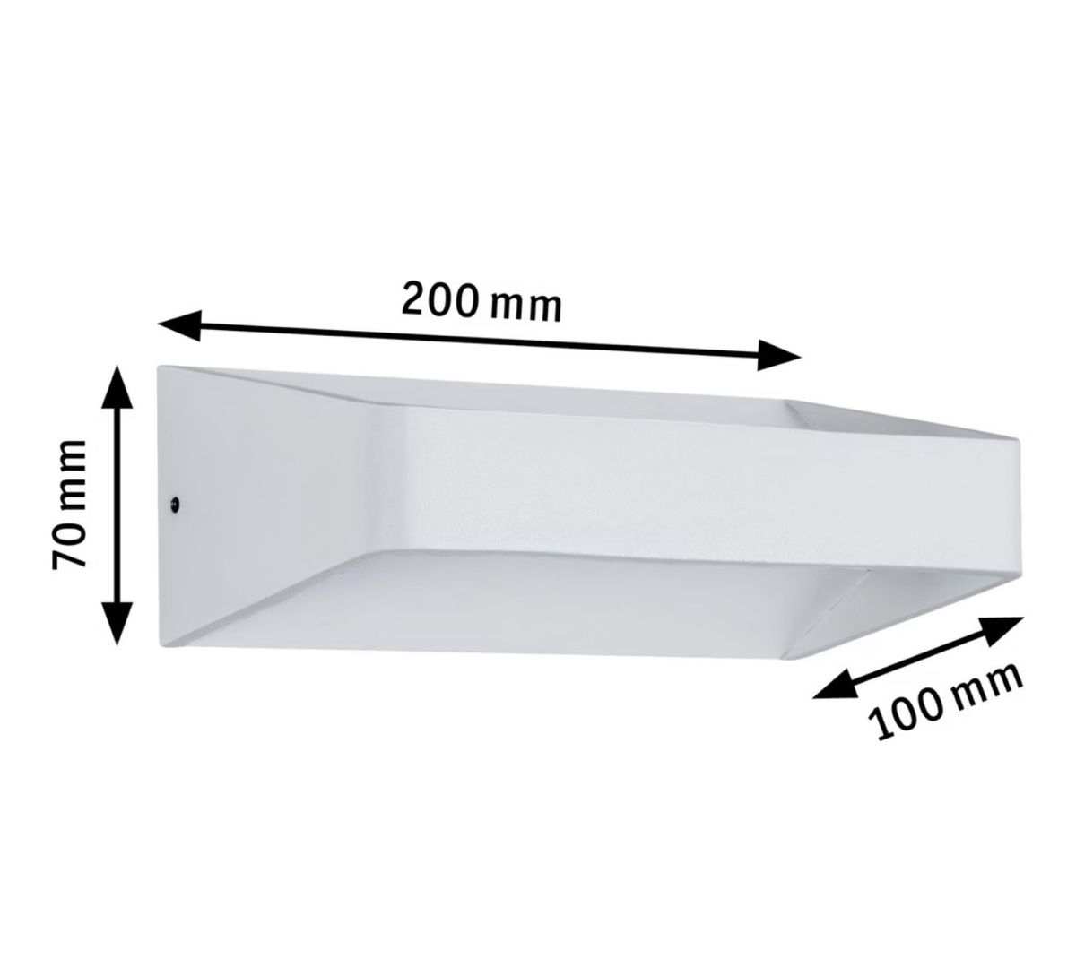 Paulmann Lampade: Modern White LED Wall Light Bar - 200mm - Paulmann – Nuovo e nell'imballaggio originale da Wallbach venduto da Nenex 3