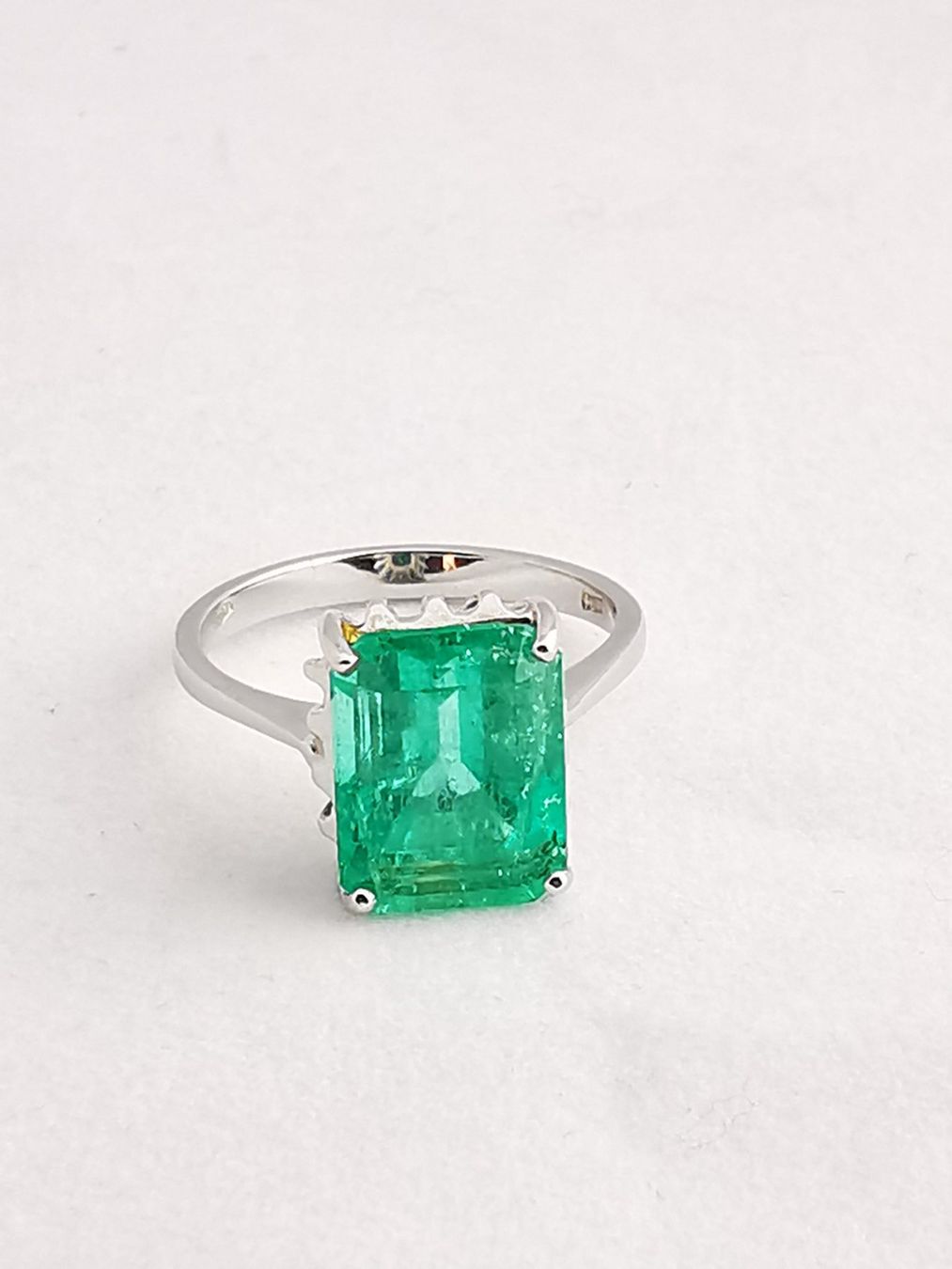 Ringe: Anello 18k Smeraldo Colombiano – Neu (gemäss Beschreibung) aus Brissago von Kri_2k8j 2