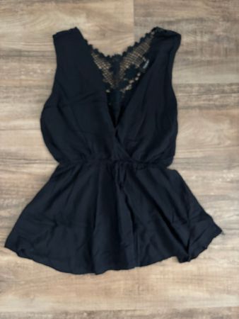 Today ärmelloses Shirt mit Spitze hinten  - Grösse S