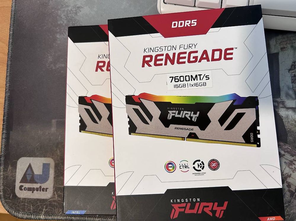 32Gb DDR5-RAM FURY Renegade RGB 7600 MHz (Neu und originalverpackt) in ...