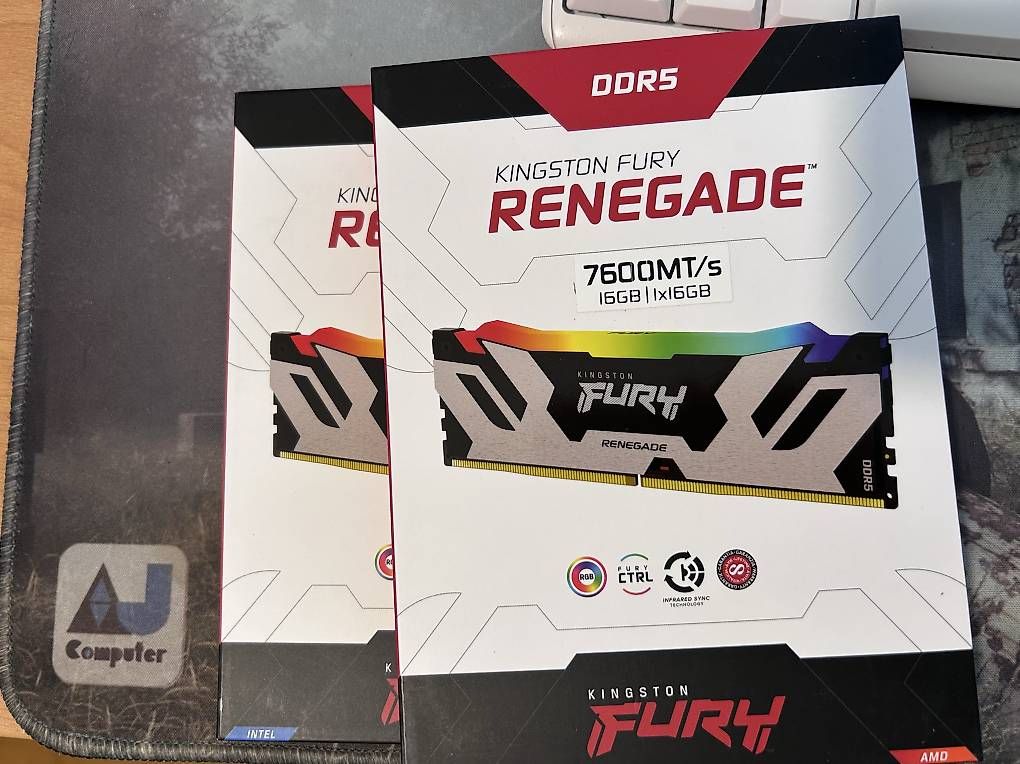32Gb DDR5-RAM FURY Renegade RGB 7600 MHz (Neu und originalverpackt) in ...
