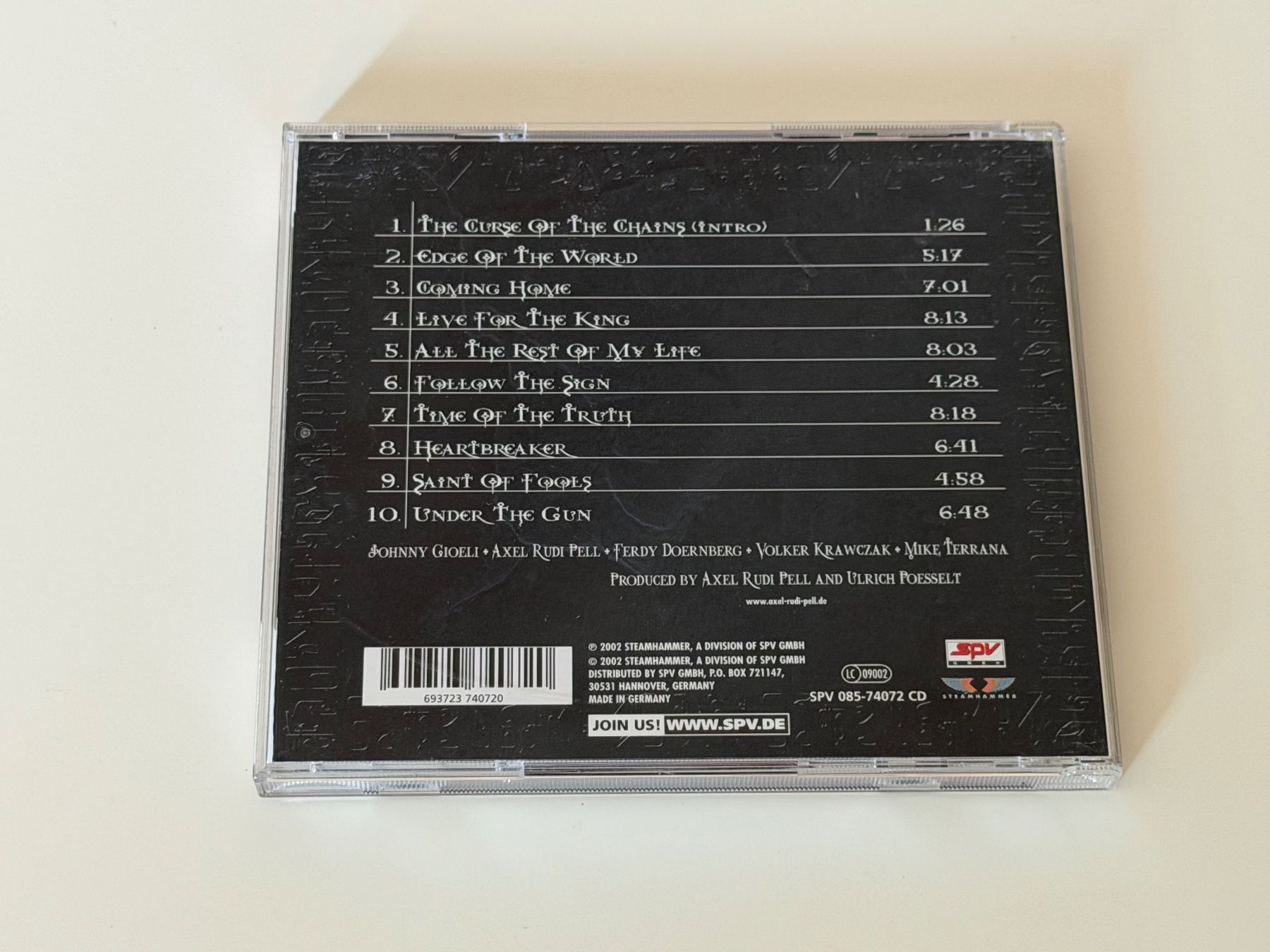 CD: CD Axel Rudi Pell Shadow Zone guter Zustand – Usato da Altstätten SG venduto da sheamus 1