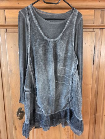 Luftiges BW-Seide Kleid gr 38