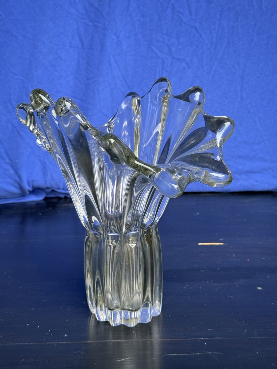 Vasen & Gefässe: Art Vannes Cofrac Crystal Vase – Gebraucht aus Lausanne von artnouveau04 3