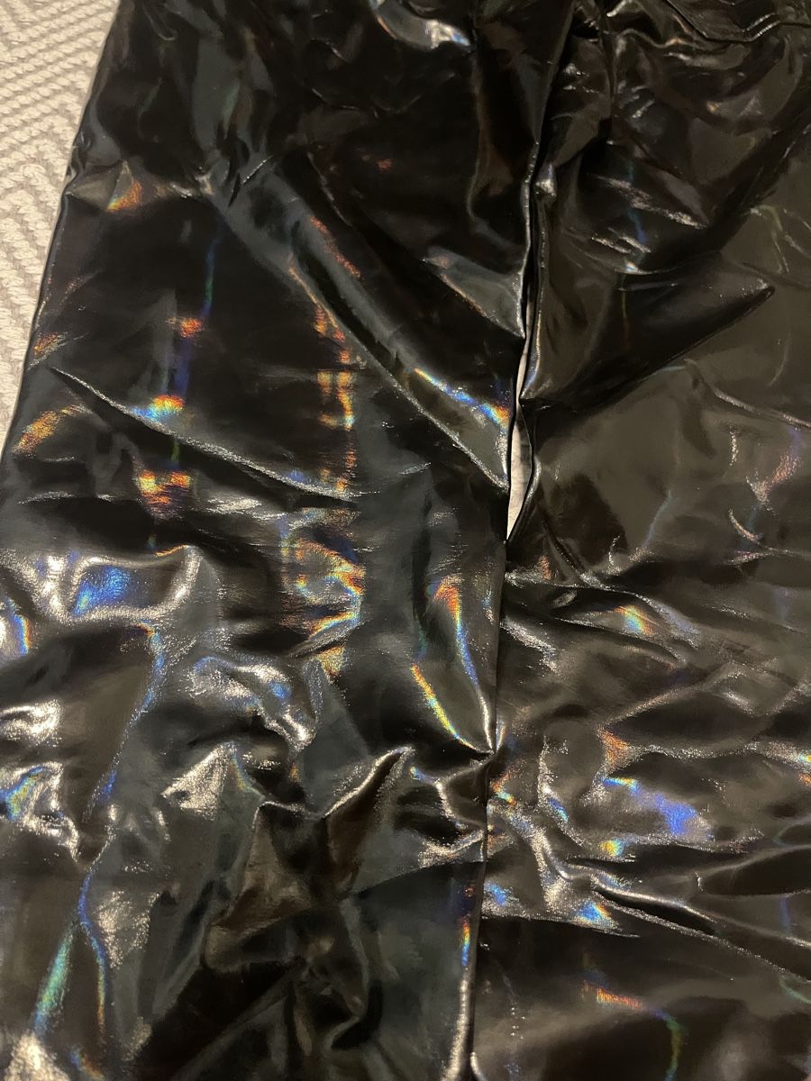 Pull&Bear Pantaloni: Pull&Bear Lack-Hose, Gr. 36, Schwarz, Glänzend! – Usato da Zürich venduto da Belisimo 1