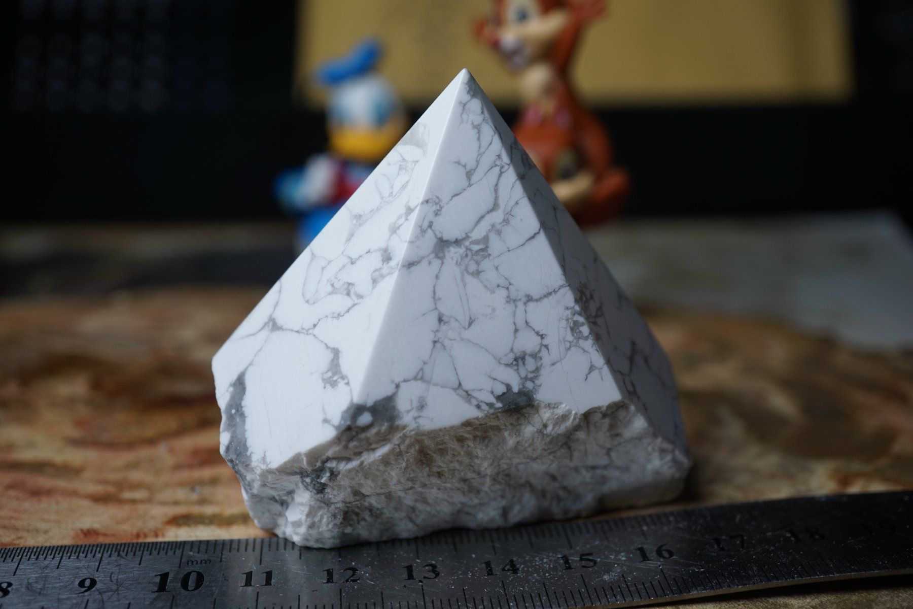 Minerali & Pietre curative: Magnesit   Spitze   6cm x  4cm – Nuovo e nell'imballaggio originale da Eschenbach SG venduto da topstone 4