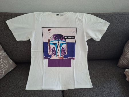 STAR WARS UNIQLO UT T-Shirt New/White/L!