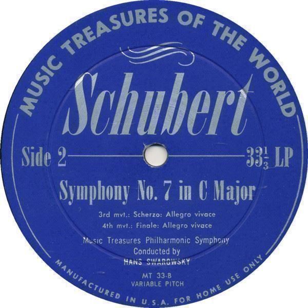 Dischi in vinile: Schubert  Symphony No. 7 in C Major LP – Usato da Genève venduto da Cockattoo 2