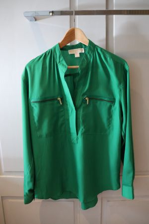 Grüne Michael Kors Bluse